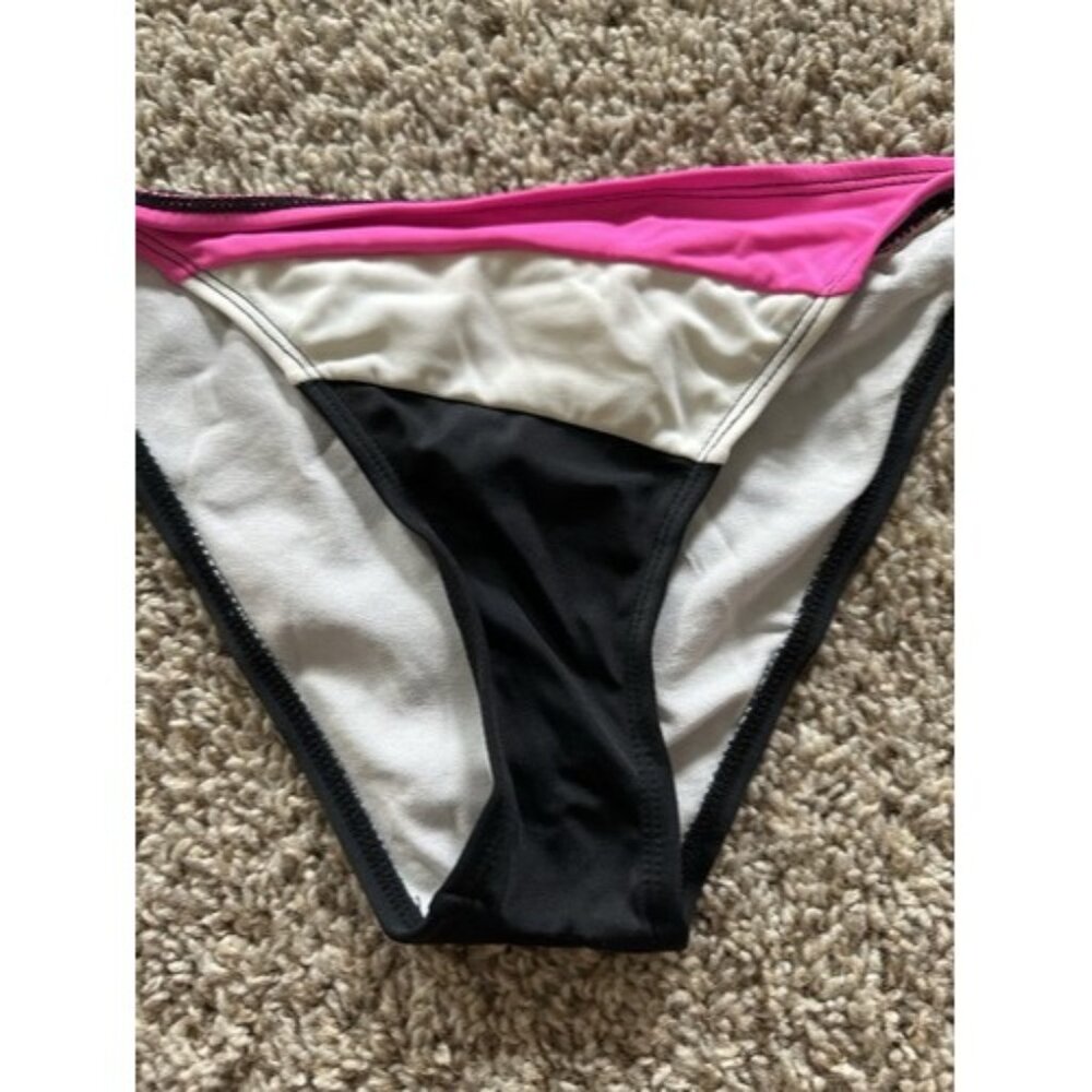 Rip Curl Womens Color Block Side Tie Swim Bottom … - image 2